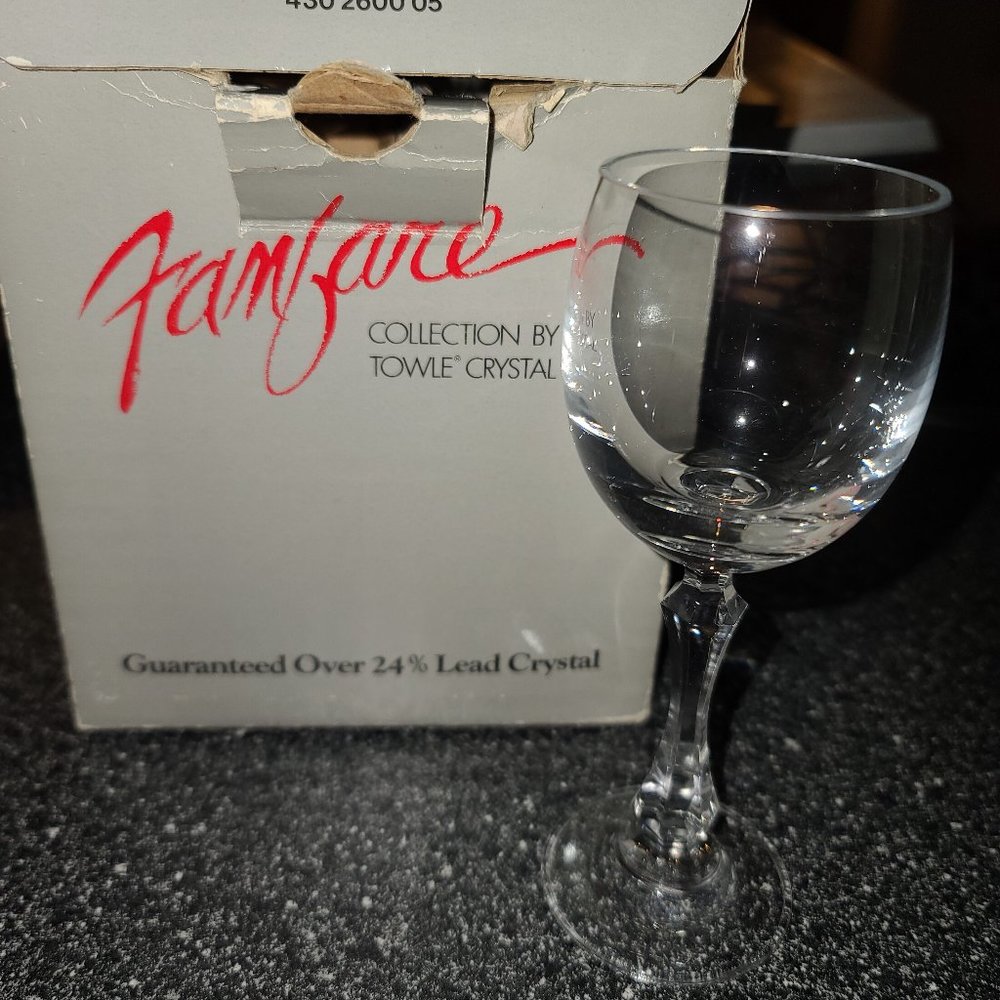 Crystal Cordial Glasses (set of 4)